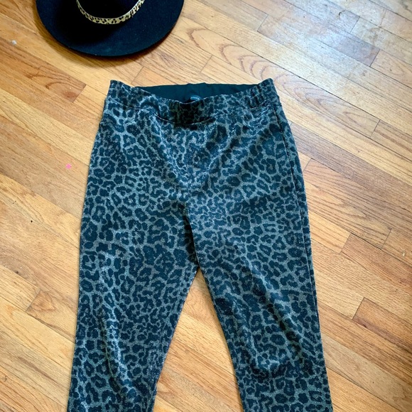 Sanctuary for Anthropologie Runway Shimmer Leopard Leggings - Picture 5 of 13